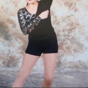 Fun / pretty dance / gymnastics. Competition recital shows Halloween dress up.